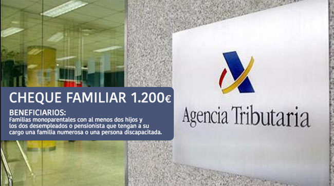 Cheque familiar irpf hacienda